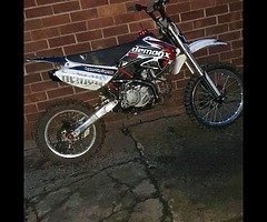 demon x 160 pit bike