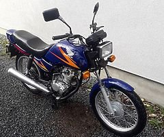 ** 2001 HONDA CG 125 ** LONG MOT