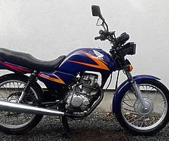 ** 2001 HONDA CG 125 ** LONG MOT