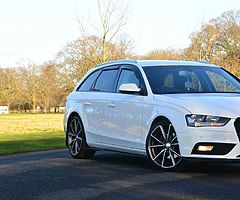 AUDI A4 2.0TDI RS4 2013 2ND OWNER ONLY NCT&TAX FULL BODY KITTED SERVICE JUST DONE DRIVES LIKE NE