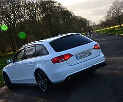 AUDI A4 2.0TDI RS4 2013 2ND OWNER ONLY NCT&TAX FULL BODY KITTED SERVICE JUST DONE DRIVES LIKE NE - Image 10/10