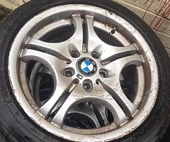 2 sets of bmw alloys