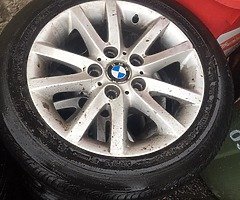 2 sets of bmw alloys - Image 4/4