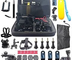 60 pcs Universal Action Camera Accessories Kit Set For Sports Cam Like GoPro Hero, SJCAM, TECEVO Vpr - Image 6/8