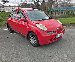 Nissan Micra AUTOMATIC nct and tax