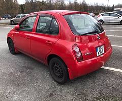 Nissan Micra AUTOMATIC nct and tax