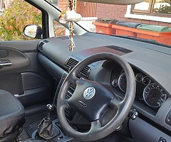 06 vw sharan , 2.0 l .tdi ,no tax , no nct , swap with van