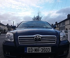 Toyota avensis 1.6 petrol vvti 2003 manual 5 speed transmission