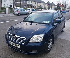 Toyota avensis 1.6 petrol vvti 2003 manual 5 speed transmission