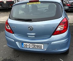 2009 automatic Opel Corsa - Image 5/6