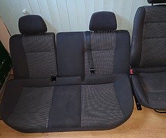 Astra interior seats with rails, quick sale!