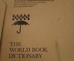 The world book dictionaries 2 volumes