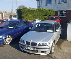 (2) bmw 320d m-sport 6speed