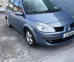 Renault scenic 1.6 petrol new nct 02/21 7 seater manual transmission