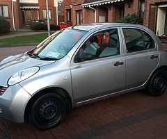 2003 NISSAN MICRA,petrol 1.0l,116114 km,Good condition,Fixed many parts,Well driving tel. [hidden in