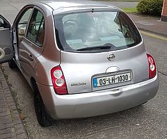 2003 NISSAN MICRA,petrol 1.0l,116114 km,Good condition,Fixed many parts,Well driving tel. [hidden in - Image 4/5