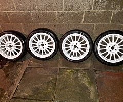 17" 4x100 alloys