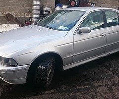 Bmw e39 525d with m sport seats breaking