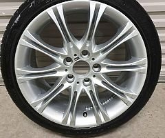 E36 spare tyre alloy wheel 18 inch