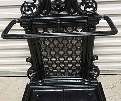 Cast iron umbrella/ walking stick stand