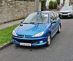 06 Peugeot 206 1.4 nct 27.09.19