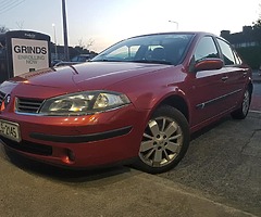 Renault Laguna 1.6petrol NCT 05/19 TAX 04/19