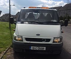 01 Ford transit recovery truck