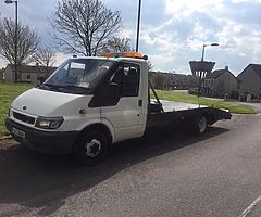 01 Ford transit recovery truck