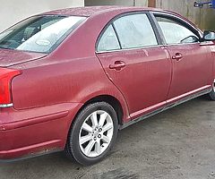 toyota avensis strata 4dr 1,6 petrol