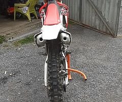 2017 crf250 well minded bike , new tyres chain and sprockets. Bike hasnt got much use. Has map switc