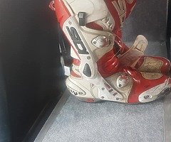 Race boots for sale