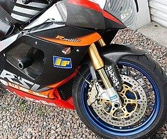 2001 Aprilia RSV Mille R, 15000 genuine miles, expensive extras, Gilles adjustable rear sets, ASV le