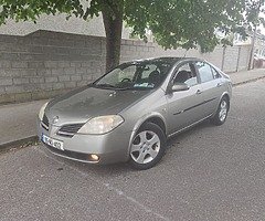 2005 Nissan Primera Nct 10/20 Tax 09/20 Low Miles