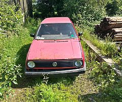 Golf Diesel van 1988 + spare 3 door shell.