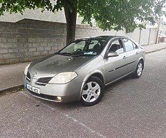 2005 Nissan Primera Nct 10/20 Tax 09/20 Low Miles