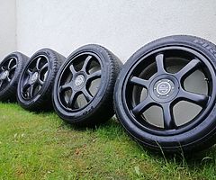 R17 5x100 alloy wheels