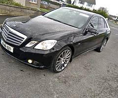 Mercedes e-class, 2010