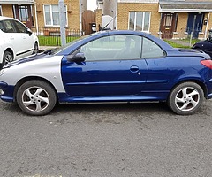 Peugeot 206cc convertible