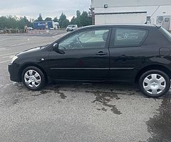 Toyota Corolla 1.4 petrol NCTd and Taxed