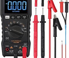 Digital Multimeter 9999 Counts TRMS Auto Ranging NCV Tester DC AC Voltage Current Meter Temperature