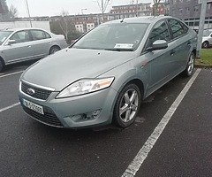 Mondeo 2 L automatic diesel breaking only