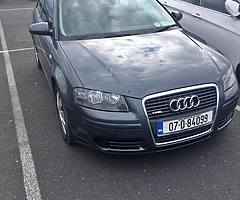 07 Audi A3 nct & tax Sline red leather interior