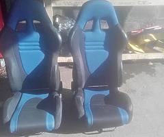 Sparco bucket seats