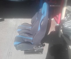 Sparco bucket seats