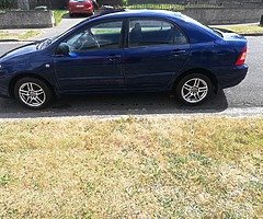 04 Toyota Corolla nctd