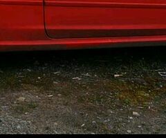 ford focus side skirts and front lip for sale 120 takes the lot