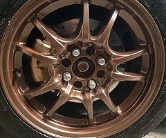 4x100 alloys 15 inch bronze