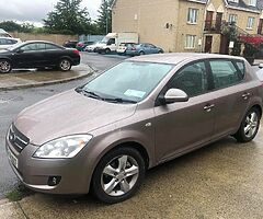 07 Kia ceed 1.4 petrol nct 10/20 tax 08/20 80000 kilometres only