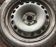 16” VW Spare Wheel Good Tyre