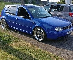 Jazz Blue Mk4 golf GTI 1.8T